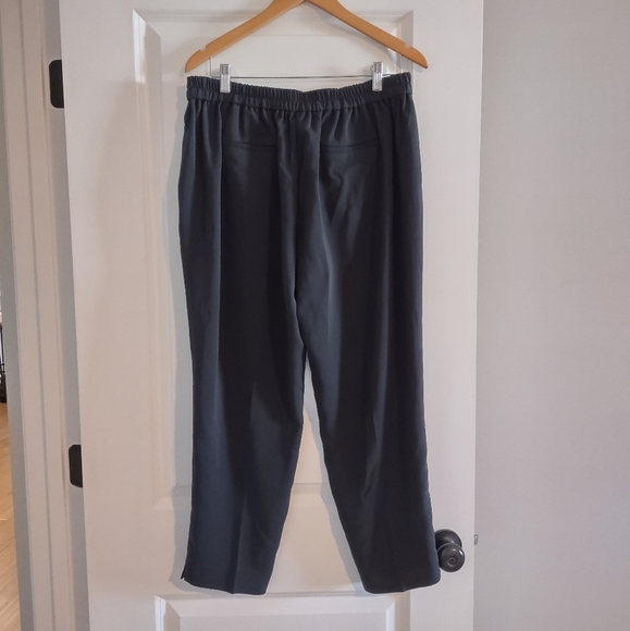 J. Crew Factory Jamie Pant Tapered Leg Pull-On Black - Picture 9 of 16
